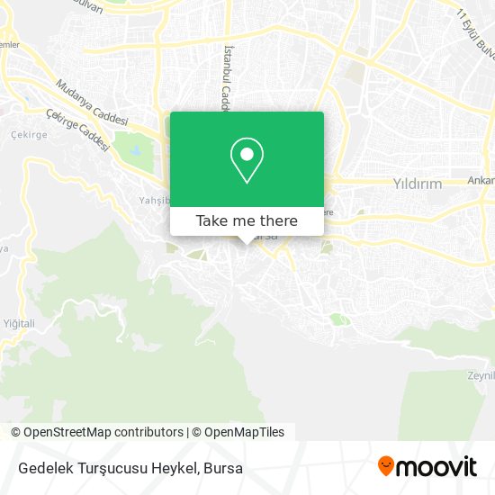 Gedelek Turşucusu Heykel map