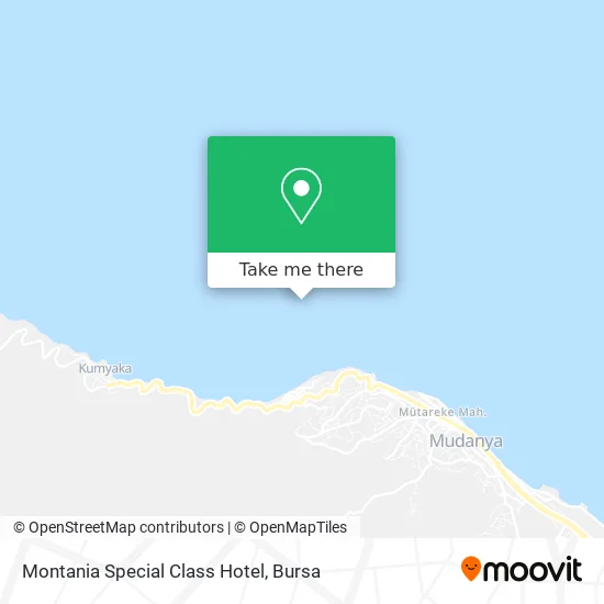 Montania Special Class Hotel map