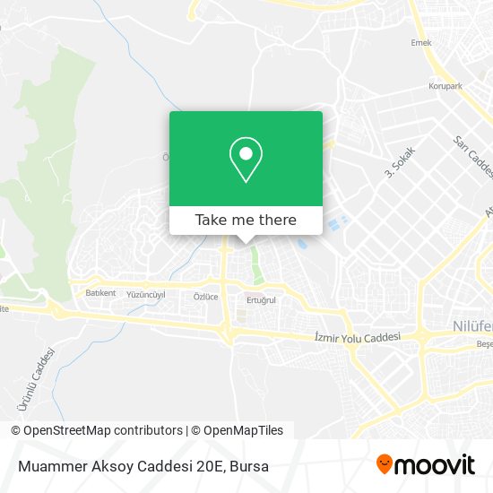 Muammer Aksoy Caddesi 20E map