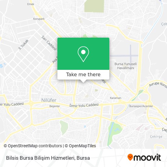 Bilsis Bursa Bilişim Hizmetleri map