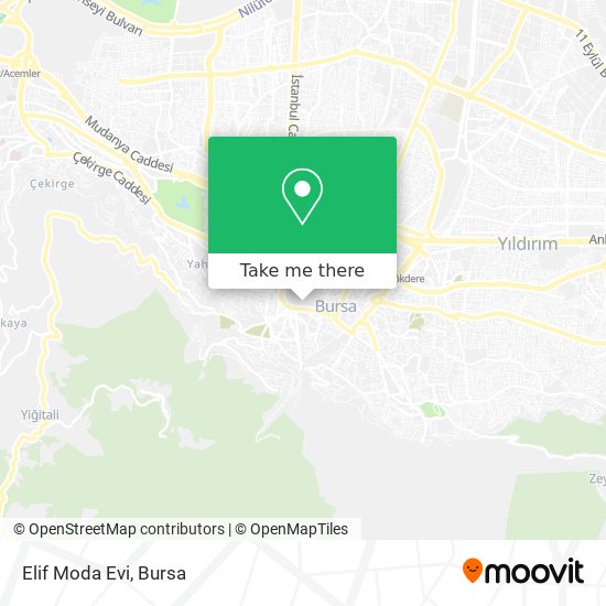 Elif Moda Evi map