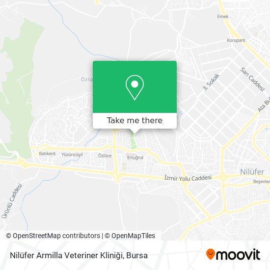 Nilüfer Armilla Veteriner Kliniği map