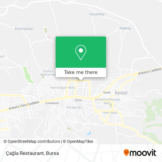 Çağla Restaurant map