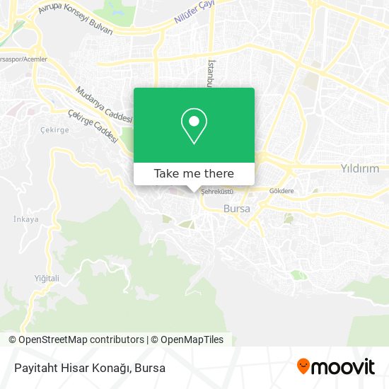 Payitaht Hisar Konağı map