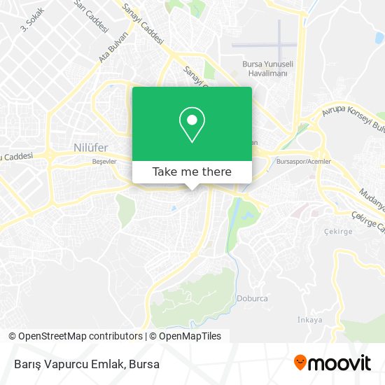Barış Vapurcu Emlak map