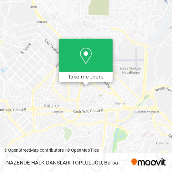 NAZENDE HALK DANSLARI TOPLULUĞU map