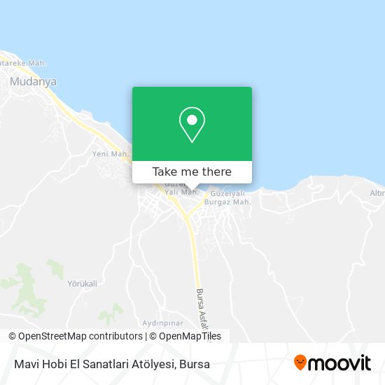 Mavi Hobi El Sanatlari Atölyesi map
