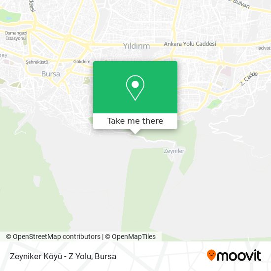 Zeyniker Köyü - Z Yolu map