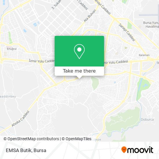 EMSA Butik map