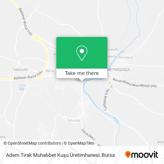 Adem Tırak Muhabbet Kuşu Üretimhanesi map