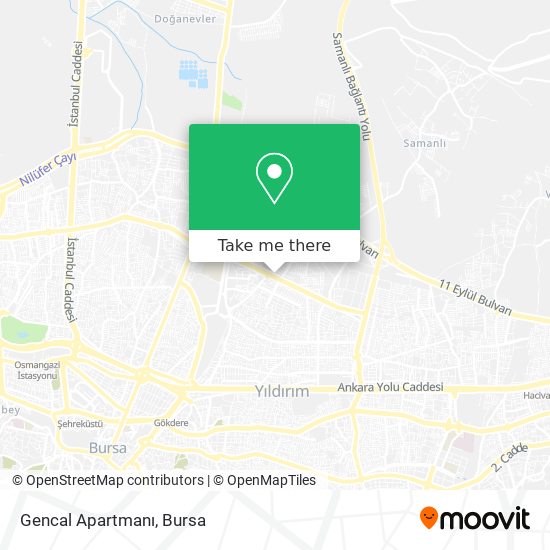 Gencal Apartmanı map