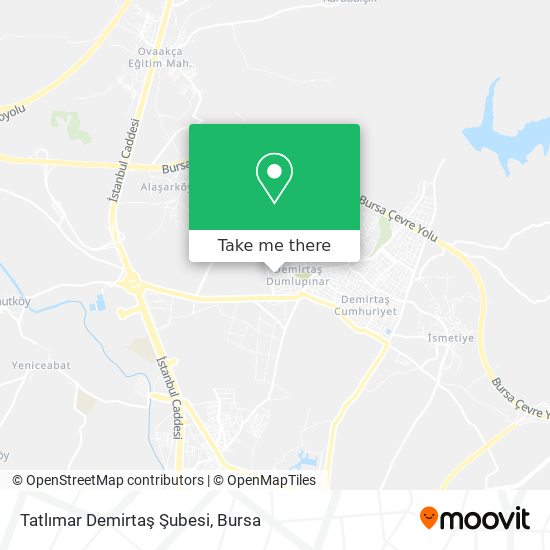 Tatlımar Demirtaş Şubesi map