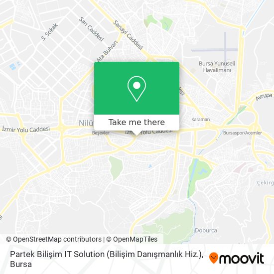 Partek Bilişim IT Solution (Bilişim Danışmanlık Hiz.) map