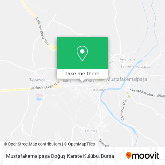Mustafakemalpaşa Doğuş Karate Kulübü map