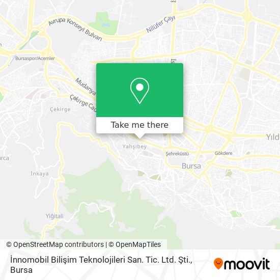 İnnomobil Bilişim Teknolojileri San. Tic. Ltd. Şti. map