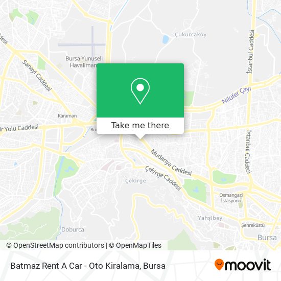 Batmaz Rent A Car - Oto Kiralama map