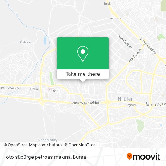 oto süpürge petroas makina map