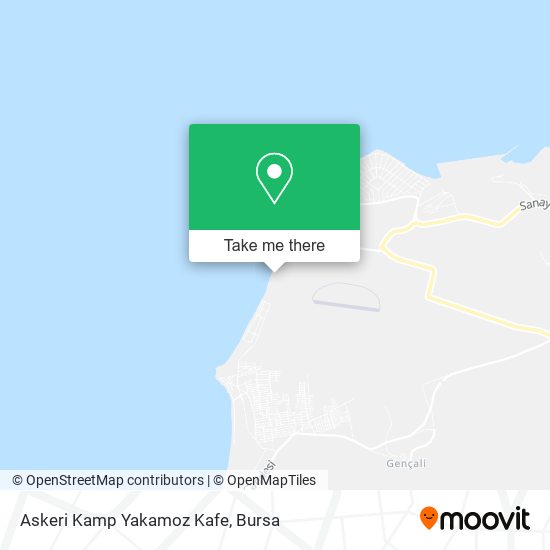 Askeri Kamp Yakamoz Kafe map