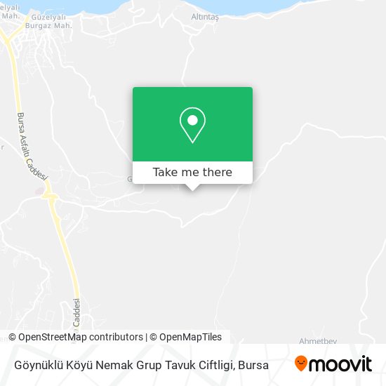 Göynüklü Köyü Nemak Grup Tavuk Ciftligi map