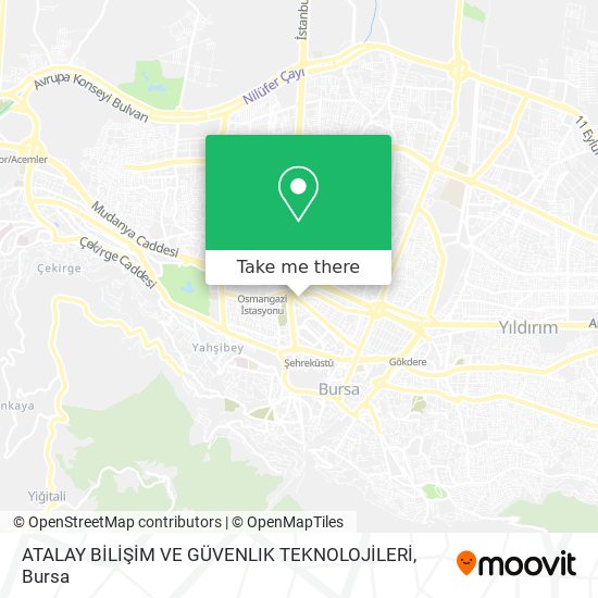 ATALAY BİLİŞİM VE GÜVENLIK TEKNOLOJİLERİ map