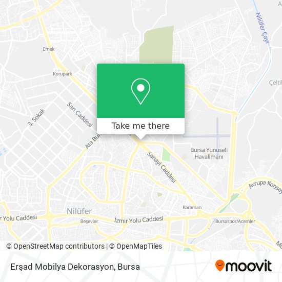 Erşad Mobilya Dekorasyon map