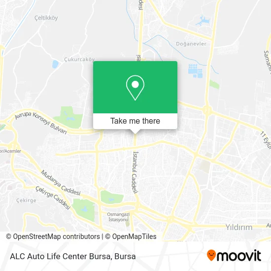 ALC Auto Life Center Bursa map
