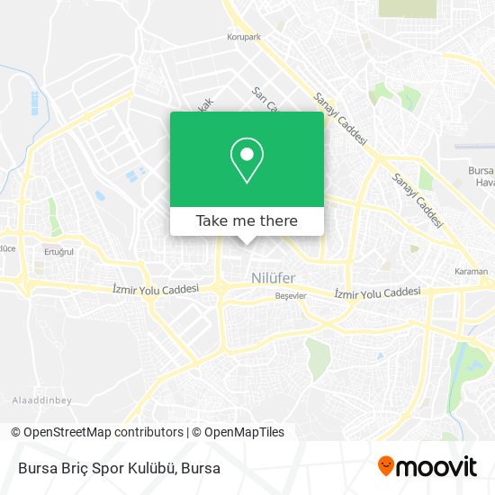 Bursa Briç Spor Kulübü map