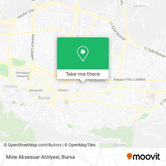 Mine Aksesuar Atölyesi map
