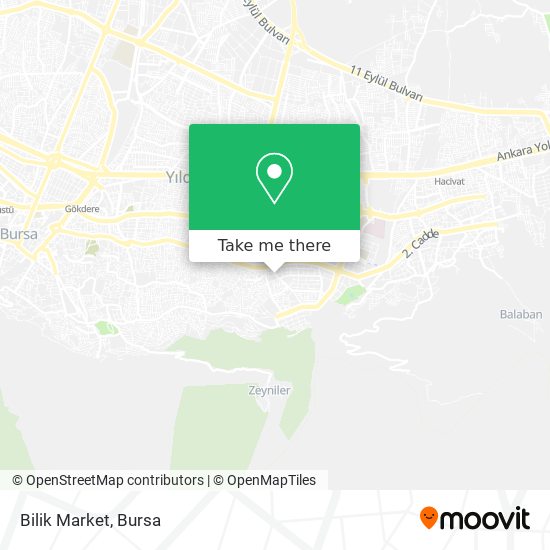 Bilik Market map