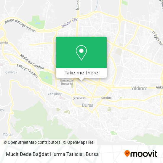 Mucit Dede Bağdat Hurma Tatlıcısı map