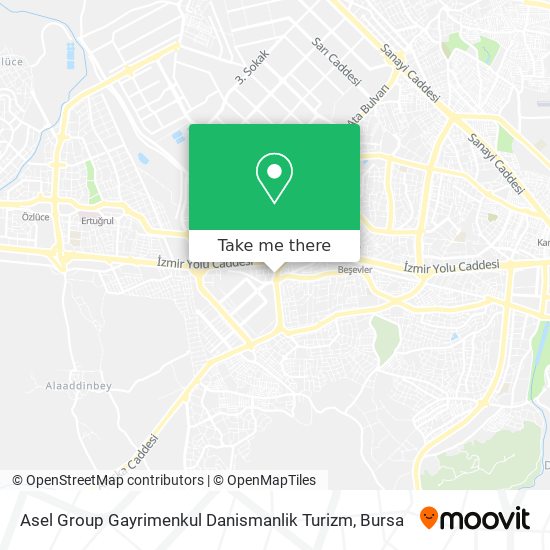 Asel Group Gayrimenkul Danismanlik Turizm map