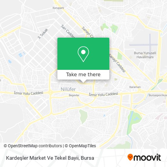 Kardeşler Market Ve Tekel Bayii map