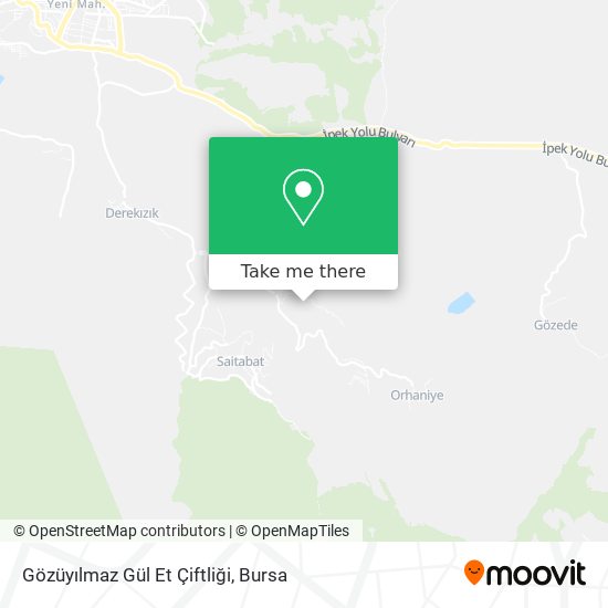 Gözüyılmaz Gül Et Çiftliği map
