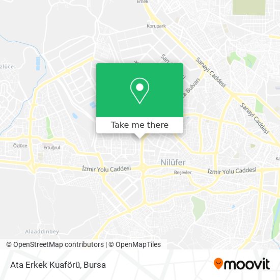 Ata Erkek Kuaförü map