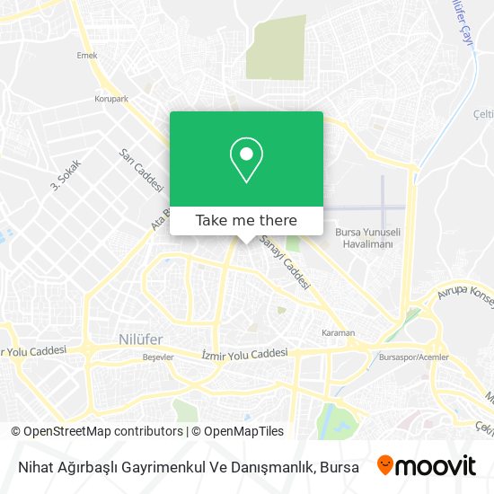 Nihat Ağırbaşlı Gayrimenkul Ve Danışmanlık map