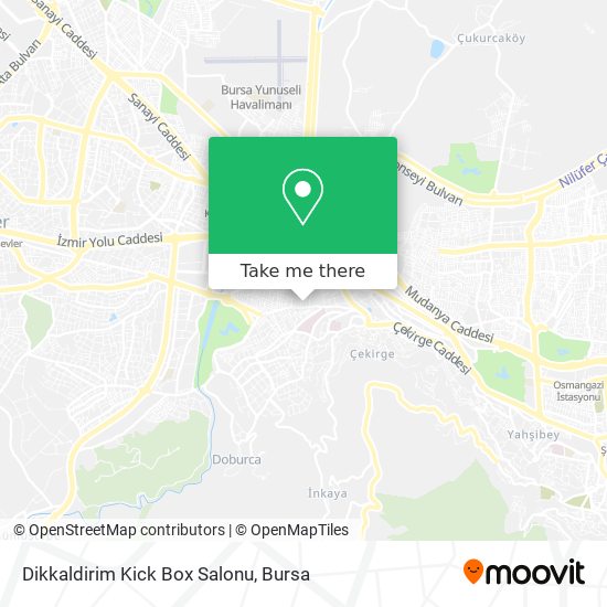 Dikkaldirim Kick Box Salonu map