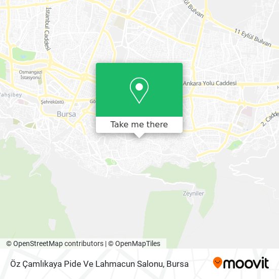 Öz Çamlıkaya Pide Ve Lahmacun Salonu map