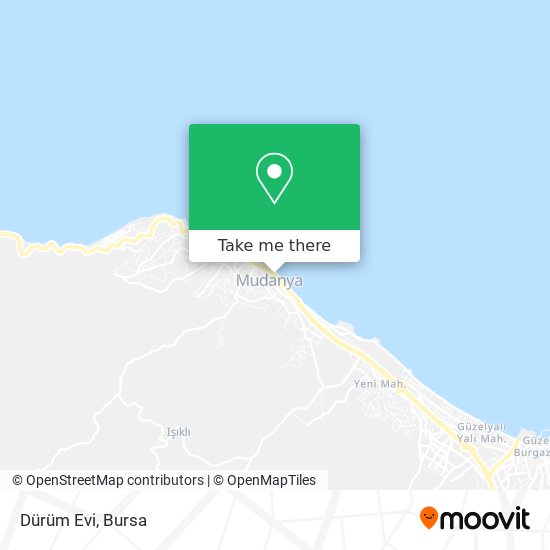 how to get to durum evi in mudanya by bus