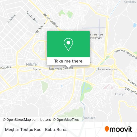 Meşhur Tostçu Kadir Baba map