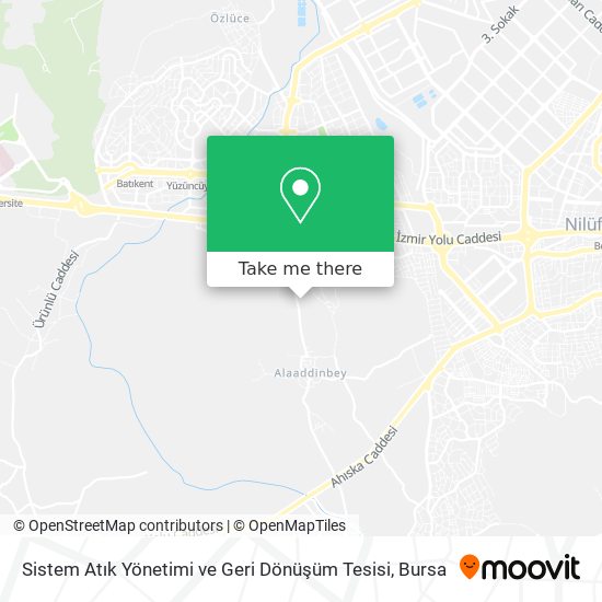 Sistem Atık Yönetimi ve Geri Dönüşüm Tesisi map