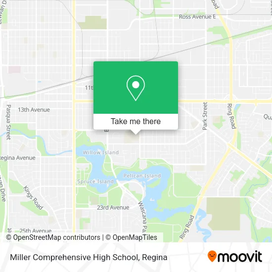 Miller Comprehensive High School map