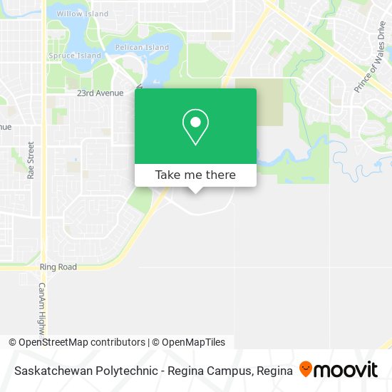 Saskatchewan Polytechnic - Regina Campus map