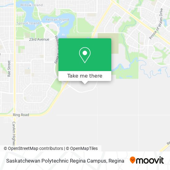 Saskatchewan Polytechnic Regina Campus map