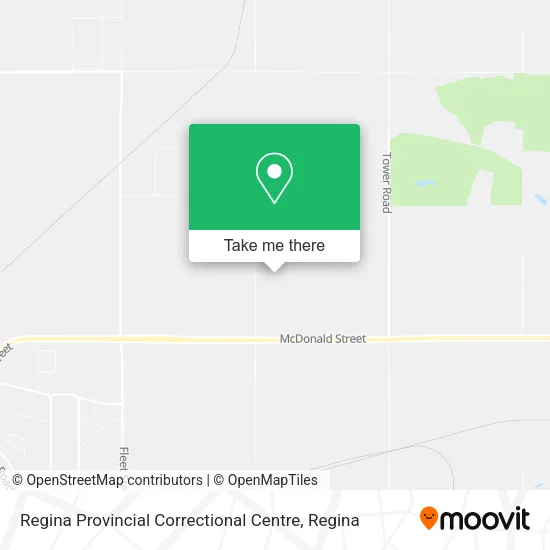 Regina Provincial Correctional Centre plan