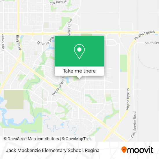 Jack Mackenzie Elementary School map