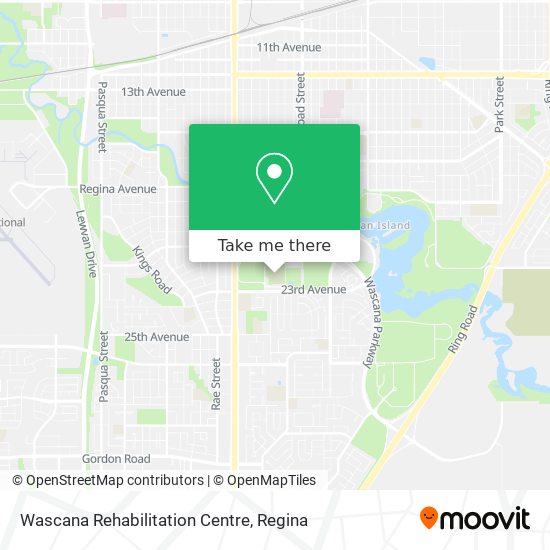 Wascana Rehabilitation Centre plan