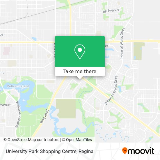 University Park Shopping Centre map