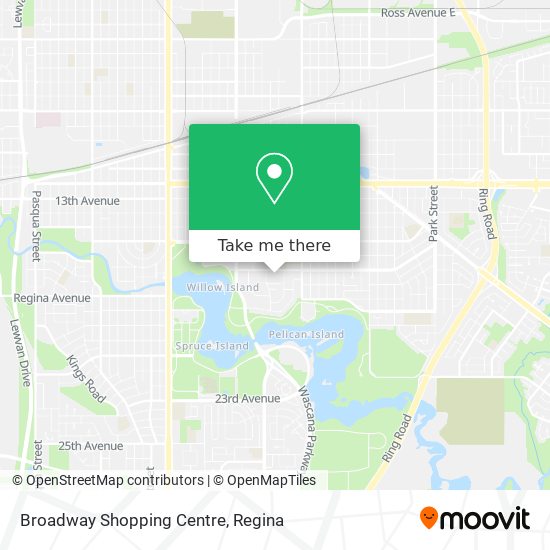 Broadway Shopping Centre map