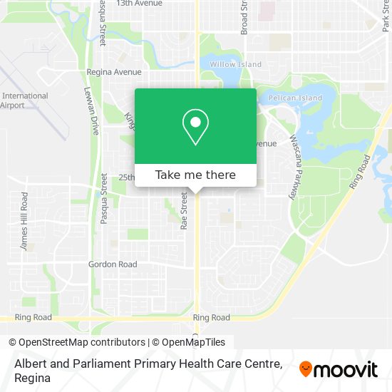 Albert and Parliament Primary Health Care Centre plan