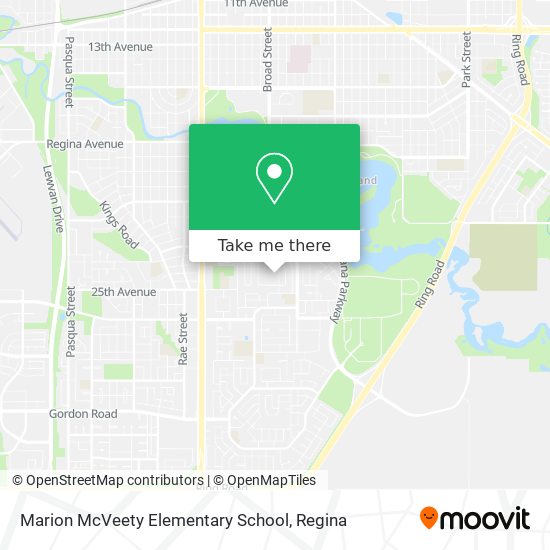 Marion McVeety Elementary School map